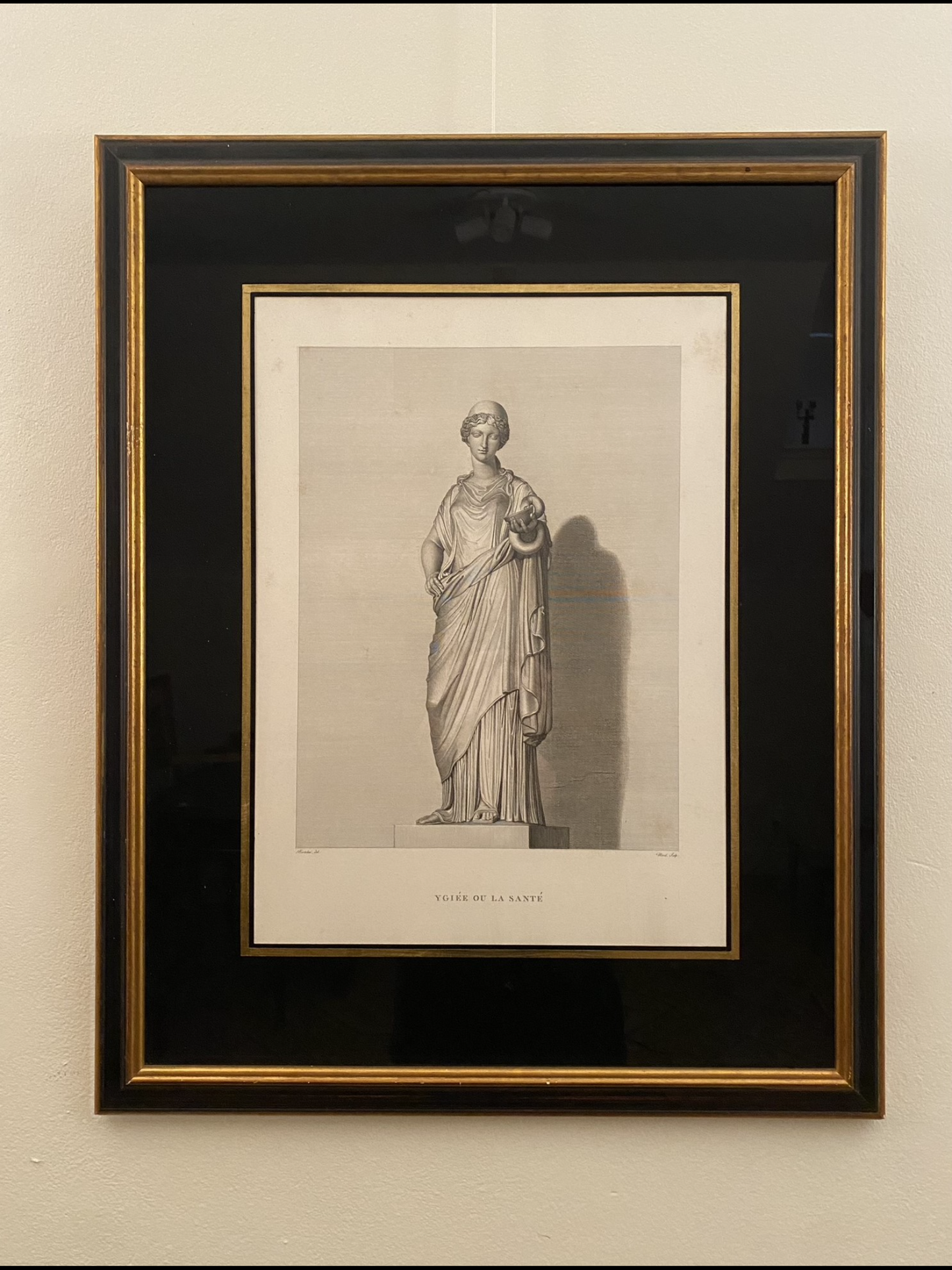 2 Neoclassicistische gravures van Ceres en Hygiëne