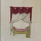 Vier gravures uit de" Collection de meubles et de goût"