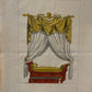Vier gravures uit de" Collection de meubles et de goût"