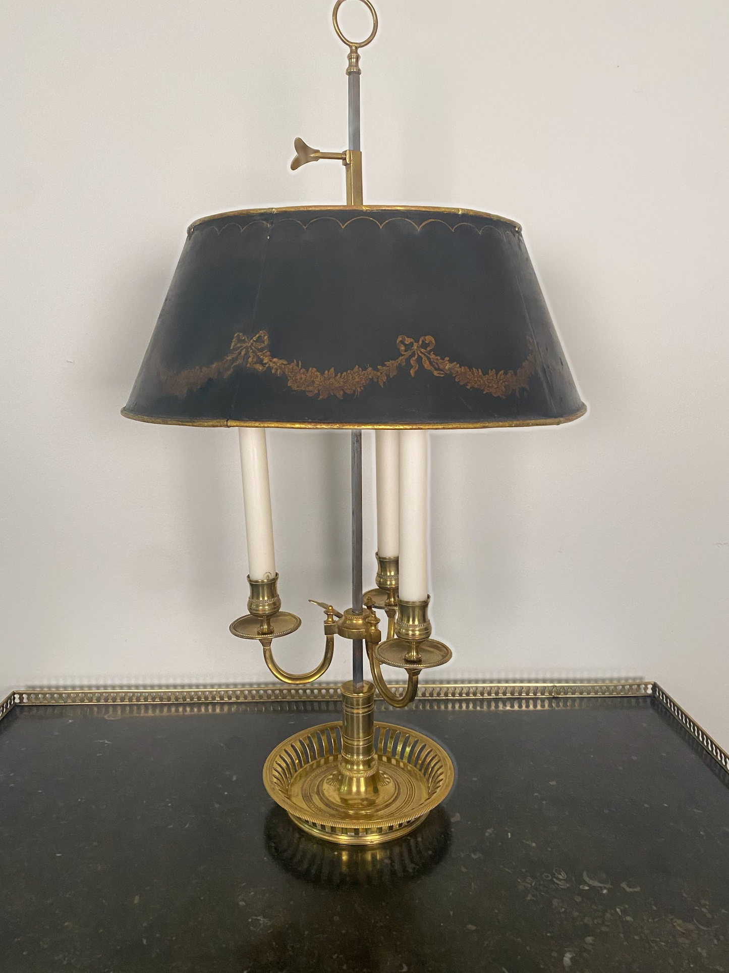 Lamp bouillotte