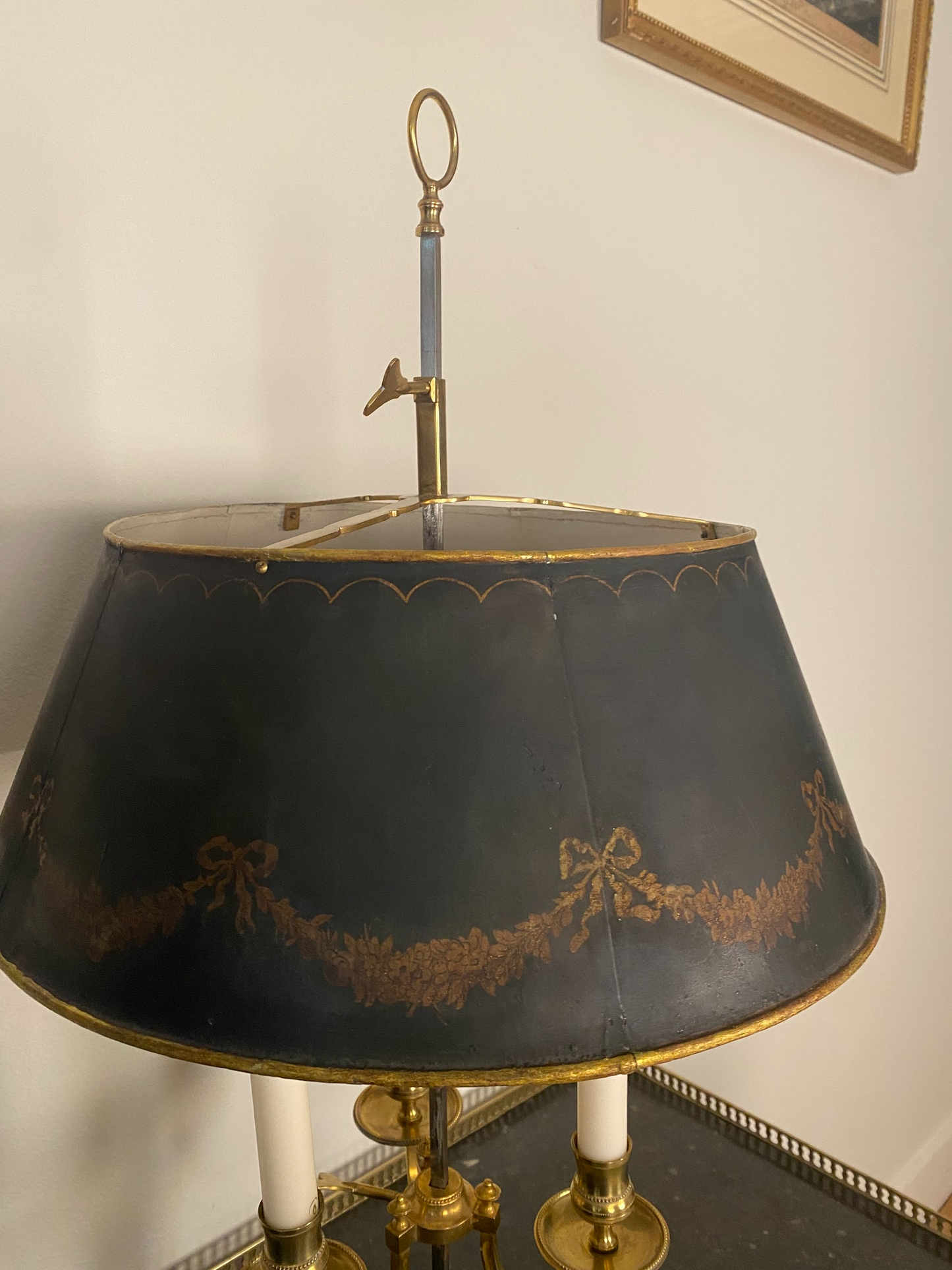 Lamp bouillotte