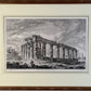 4 gravures gezichten op Griekenland