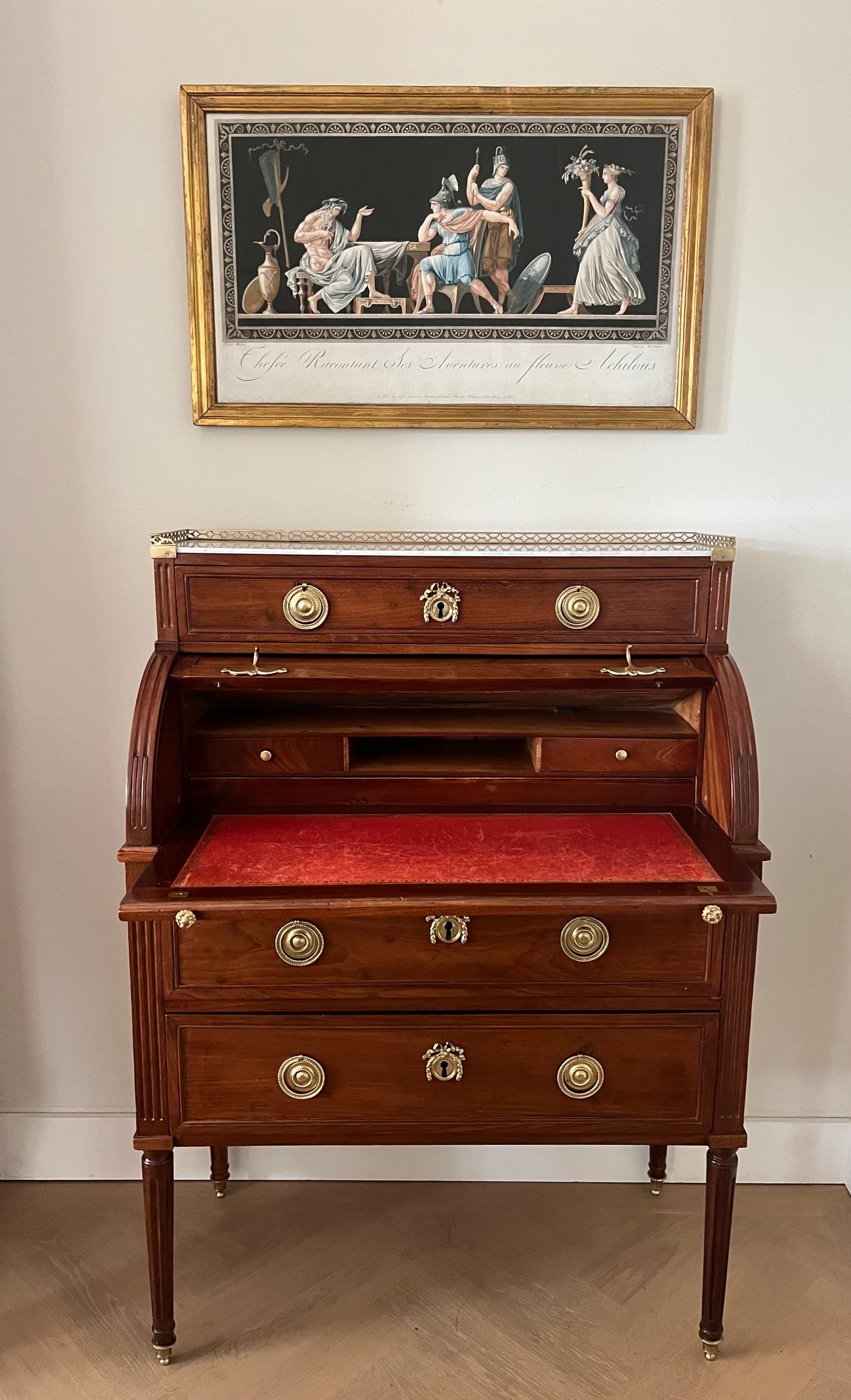 Commode-schrijfbureau