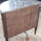 Demi-lune commode