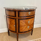 Demi-lune commode