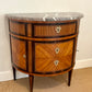 Demi-lune commode